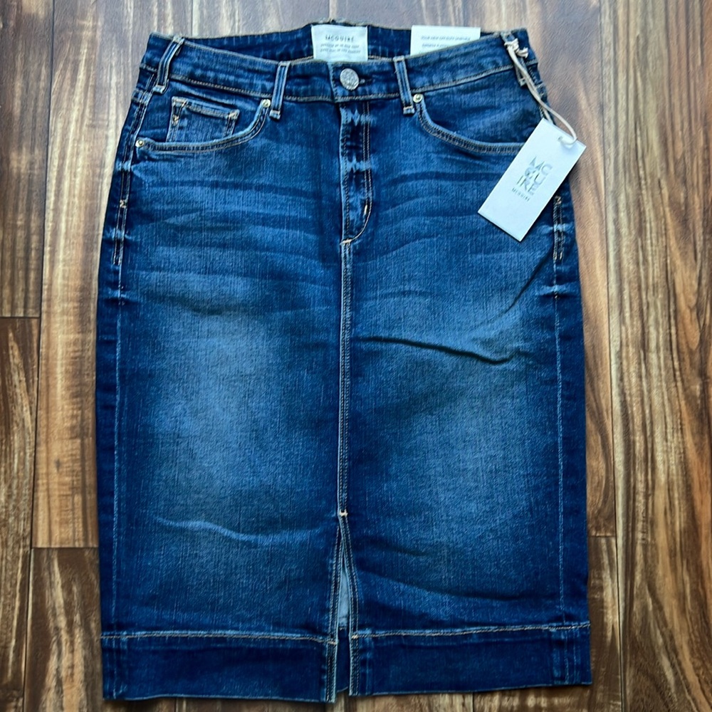 Anthropologie MCGUIRE Denim skirt